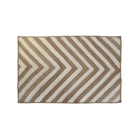 Tapis DKD Home Decor Marron Blanc Jaune (148 x 148 x 1 cm) | Tienda24 - Global Online Shop Tienda24.eu