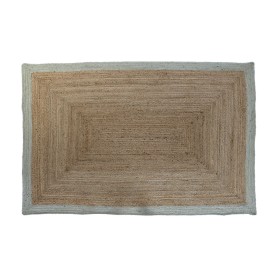 Alfombra DKD Home Decor Verde Marrón claro Natural Scandi 160 x 230 x 1 cm de DKD Home Decor, Alfombras infantiles - Ref: S30...