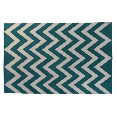 Carpet DKD Home Decor 160 x 230 x 2 cm Polyester Zigzag Bicoloured | Tienda24 - Global Online Shop Tienda24.eu