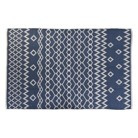 Tapis DKD Home Decor Bleu Blanc Arabe (120 x 180 x 1 cm) de DKD Home Decor, Tapis - Réf : S3045060, Prix : 48,86 €, Remise : %