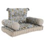 Sillón de jardín DKD Home Decor Azul Beige 90 x 55 x 18 cm de DKD Home Decor, Sillones - Ref: S3045067, Precio: 156,95 €, Des...