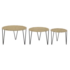 Table d'appoint DKD Home Decor Argenté Aluminium 38 x 38 x 45 cm | Tienda24 - Global Online Shop Tienda24.eu