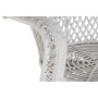 Poltrona da giardino DKD Home Decor Bianco 102 x 66 x 146 cm 97 x 66 x 144 cm di DKD Home Decor, Poltrone - Rif: S3052541, Pr...