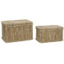 Set di Bauli DKD Home Decor 74 x 46 x 46 cm Corda Bambù di DKD Home Decor, Scatole e cassapanche - Rif: S3052555, Prezzo: 130...