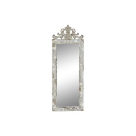 Miroir mural DKD Home Decor Blanc Sapin Miroir Bois MDF 39 x 3 x 108 cm de DKD Home Decor, Miroirs muraux - Réf : S3052557, P...