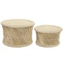 Juego de 2 mesas DKD Home Decor Natural 60 x 60 x 42 cm 62 x 62 x 42 cm 64 x 64 x 42 cm de DKD Home Decor, Mesas - Ref: S3052...