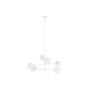 Lampadario DKD Home Decor 96 x 73 x 50 cm Cristallo Metallo Bianco 50 W | Tienda24 - Global Online Shop Tienda24.eu