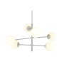 Lampadario DKD Home Decor 96 x 73 x 50 cm Cristallo Metallo Bianco 50 W | Tienda24 - Global Online Shop Tienda24.eu