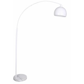 Lámpara de Pie DKD Home Decor 36 x 110 x 195 cm Metal Blanco Mármol 220 V 50 W 60 W de DKD Home Decor, Lámparas de pie - Ref:...