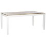 Dining Table DKD Home Decor White Brown Acacia Mango wood 200 x 100 x 80 cm by DKD Home Decor, Dining Tables - Ref: S3052630,...