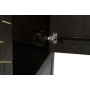 Armoire DKD Home Decor 100 x 40 x 175 cm Noir Métal Acacia de DKD Home Decor, Buffets, crédences et vaisseliers - Réf : S3052...