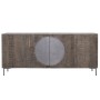 Aparador DKD Home Decor Catanho escuro Cinzento escuro 180 x 40 x 80 cm de DKD Home Decor, Armários e aparadores - Ref: S3052...