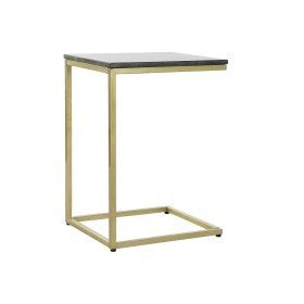 Side table DKD Home Decor 40 x 46 x 65 cm Black Golden Marble Iron by DKD Home Decor, Tables - Ref: S3052708, Price: 82,24 €,...