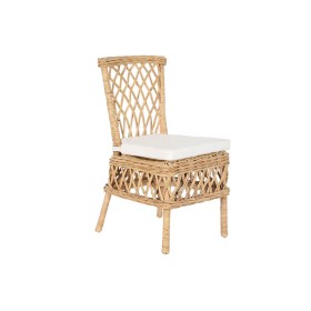 Chair DKD Home Decor White Natural 45 x 55 x 85 cm 45 x 55 x 90 cm 47 x 58 x 90 cm by DKD Home Decor, Dining Chairs - Ref: S3...