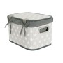 Juego de Cestas DKD Home Decor Blanco Gris Bambú Madera MDF Estrellas 51 x 35 x 33 cm de DKD Home Decor, Cajas - Ref: S305274...