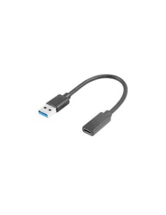 USB A zu USB-B-Kabel LINDY 36677 10 m Schwarz Grau | Tienda24 Tienda24.eu