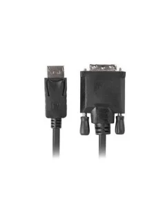 Adaptador DisplayPort para adaptador DVI LINDY 41491 2 m Preto | Tienda24 Tienda24.eu