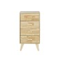 Cajonera DKD Home Decor Natural Madera de caucho Madera de Paulonia Madera MDF 40 x 30 x 78 cm de DKD Home Decor, Cómodas y c...