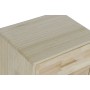 Mesita de Noche DKD Home Decor Natural Caucho Madera de Paulonia Madera MDF 40 x 30 x 48 cm de DKD Home Decor, Mesillas de no...