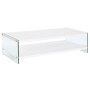 Mesa de Centro DKD Home Decor Cristal Madeira MDF 130 x 65 x 35,5 cm | Tienda24 - Global Online Shop Tienda24.eu