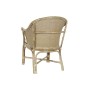 Armchair DKD Home Decor White Brown 66 x 50 x 90 cm by DKD Home Decor, Armchairs - Ref: S3052776, Price: 165,37 €, Discount: %