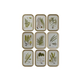 Cadre DKD Home Decor Moderne Plantes botaniques 30 x 2 x 45 cm (9 Unités) de DKD Home Decor, Impressions sur toile - Réf : S3...