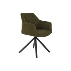 Chaise DKD Home Decor Noir Vert 55 x 58 x 83 cm de DKD Home Decor, Chaises - Réf : S3052848, Prix : 148,08 €, Remise : %