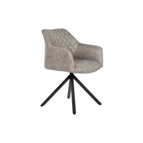 Cadeira DKD Home Decor Preto Cinzento 55 x 58 x 83 cm de DKD Home Decor, Cadeiras - Ref: S3052849, Preço: 117,73 €, Desconto: %