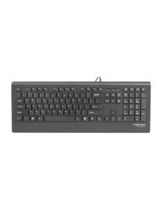 Teclado Nacon PCCL-210ES Negro | Tienda24 Tienda24.eu