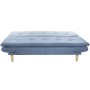 Sofa DKD Home Decor Blau Himmelsblau natürlich Holz Scandi 180 x 85 x 83 cm | Tienda24 - Global Online Shop Tienda24.eu