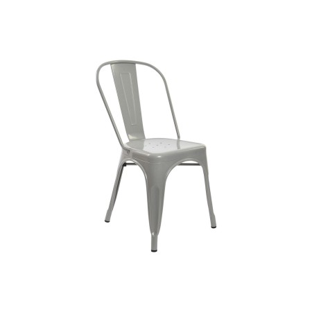 Chaise DKD Home Decor Gris Métal 53 x 45 x 85 cm | Tienda24 - Global Online Shop Tienda24.eu