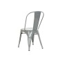 Chaise DKD Home Decor Gris Métal 53 x 45 x 85 cm | Tienda24 - Global Online Shop Tienda24.eu