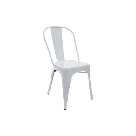 Cadeira DKD Home Decor Branco Metal 53 x 45 x 85 cm de DKD Home Decor, Cadeiras - Ref: S3052879, Preço: 52,44 €, Desconto: %