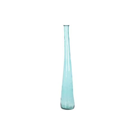 Vase DKD Home Decor 18 x 18 x 120 cm Sky blue Tempered Glass by DKD Home Decor, Vases - Ref: S3052911, Price: 77,22 €, Discou...