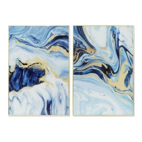 Pintura DKD Home Decor Abstrato 80 x 3 x 120 cm Urbana (2 Unidades) | Tienda24 - Global Online Shop Tienda24.eu