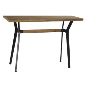 Consola DKD Home Decor Negro Natural Metal Abeto 120 x 40 x 81 cm de DKD Home Decor, Mesas - Ref: S3052963, Precio: 90,94 €, ...