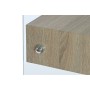 Ingresso DKD Home Decor Trasparente Marrone Chiaro Cristallo Legno MDF 120 x 35 x 80 cm di DKD Home Decor, Tavoli - Rif: S305...