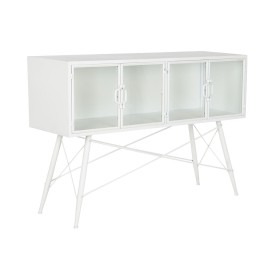 Console DKD Home Decor White Metal Crystal 120 x 35 x 80 cm by DKD Home Decor, Tables - Ref: S3053034, Price: 182,50 €, Disco...