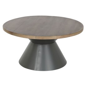 Mesa de Centro DKD Home Decor Metal Madeira MDF 80 x 80 x 40 cm de DKD Home Decor, Jogos de móveis - Ref: S3053044, Preço: 17...