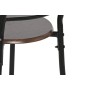 Table set with 4 chairs DKD Home Decor Brown Black Metal MDF Wood 121 x 55 x 78 cm by DKD Home Decor, Tables - Ref: S3053055,...