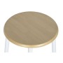 Conjunto de mesa com 2 cadeiras DKD Home Decor Metal Madeira MDF 80 x 50 x 84 cm de DKD Home Decor, Jogos de móveis - Ref: S3...