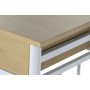 Conjunto de mesa com 2 cadeiras DKD Home Decor Metal Madeira MDF 80 x 50 x 84 cm de DKD Home Decor, Jogos de móveis - Ref: S3...