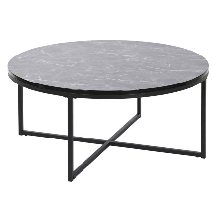 Table Basse DKD Home Decor Métal Bois MDF 80 x 80 x 35 cm | Tienda24 - Global Online Shop Tienda24.eu