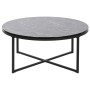 Mesa de Centro DKD Home Decor Metal Madeira MDF 80 x 80 x 35 cm de DKD Home Decor, Jogos de móveis - Ref: S3053104, Preço: 13...