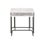 Conjunto de 2 mesas DKD Home Decor Branco Preto 51 x 43 x 49 cm de DKD Home Decor, Jogos de móveis - Ref: S3053106, Preço: 10...