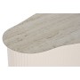 Tavolo aggiuntivo Home ESPRIT Bianco Beige Marrone Chiaro Metallo Ceramica 70 x 46 x 38 cm di Home ESPRIT, Tavoli - Rif: S305...