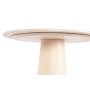 Table d'appoint Home ESPRIT Blanc Beige Marron Clair Métal Céramique 40 x 40 x 72 cm de Home ESPRIT, Tables - Réf : S3053128,...