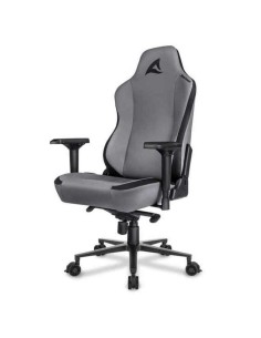 Silla Gaming Aerocool COUNT AeroSuede 180º Negro Gris | Tienda24 Tienda24.eu