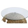 Tavolino Aggiuntivo Home ESPRIT Dorato Resina Cristallo 60 x 60 x 62 cm di Home ESPRIT, Tavoli - Rif: S3053140, Prezzo: 208,2...