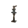 Figura Decorativa Home ESPRIT Azul Cor de Rosa Dourado Romântico Bailarina Ballet 13 x 12 x 30,5 cm (2 Unidades) de Home ESPR...